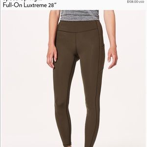 LULULEMON LEGGINGS (SPEED UP TIGHT)